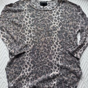 Banana Republic Leopard Print Sweater
